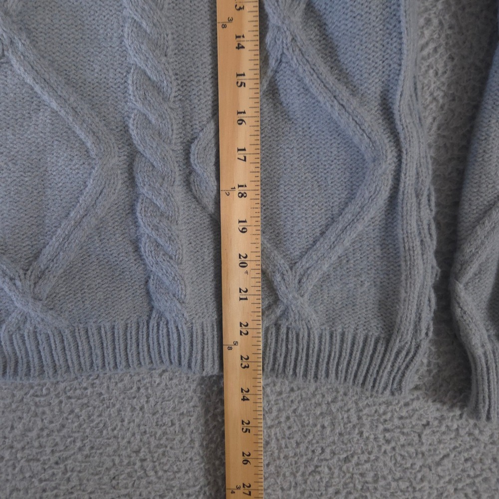 Taylor Swift Cardigan Womens M/L Grey TTPD The Tortured Poets Department Knit - Picture 8 of 10